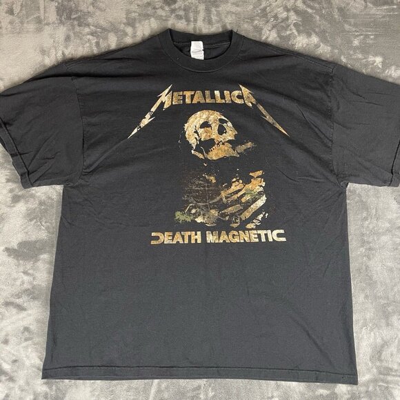 Metallica Other - Vintage Anvil Metallica Band T Shirt Men’s Size 2XL Skull Death Magnetic Album